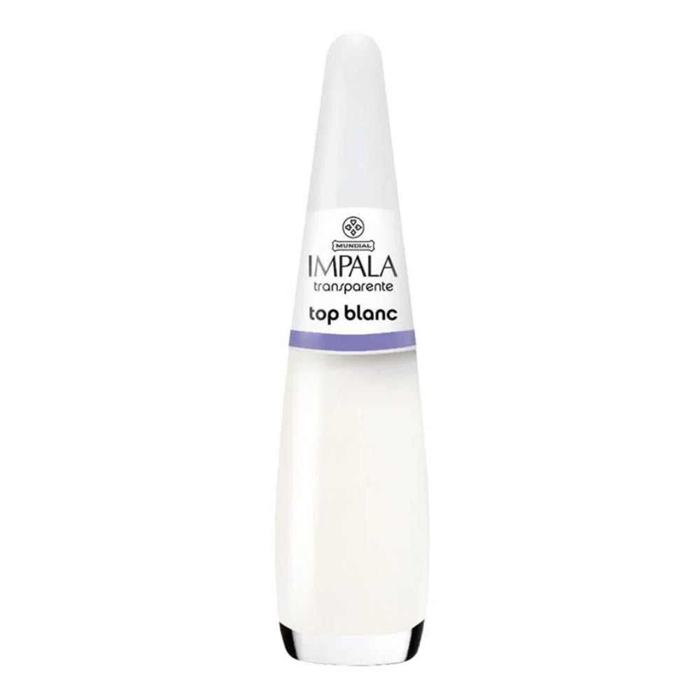 Esmalte Impala Transparente Top Blanc