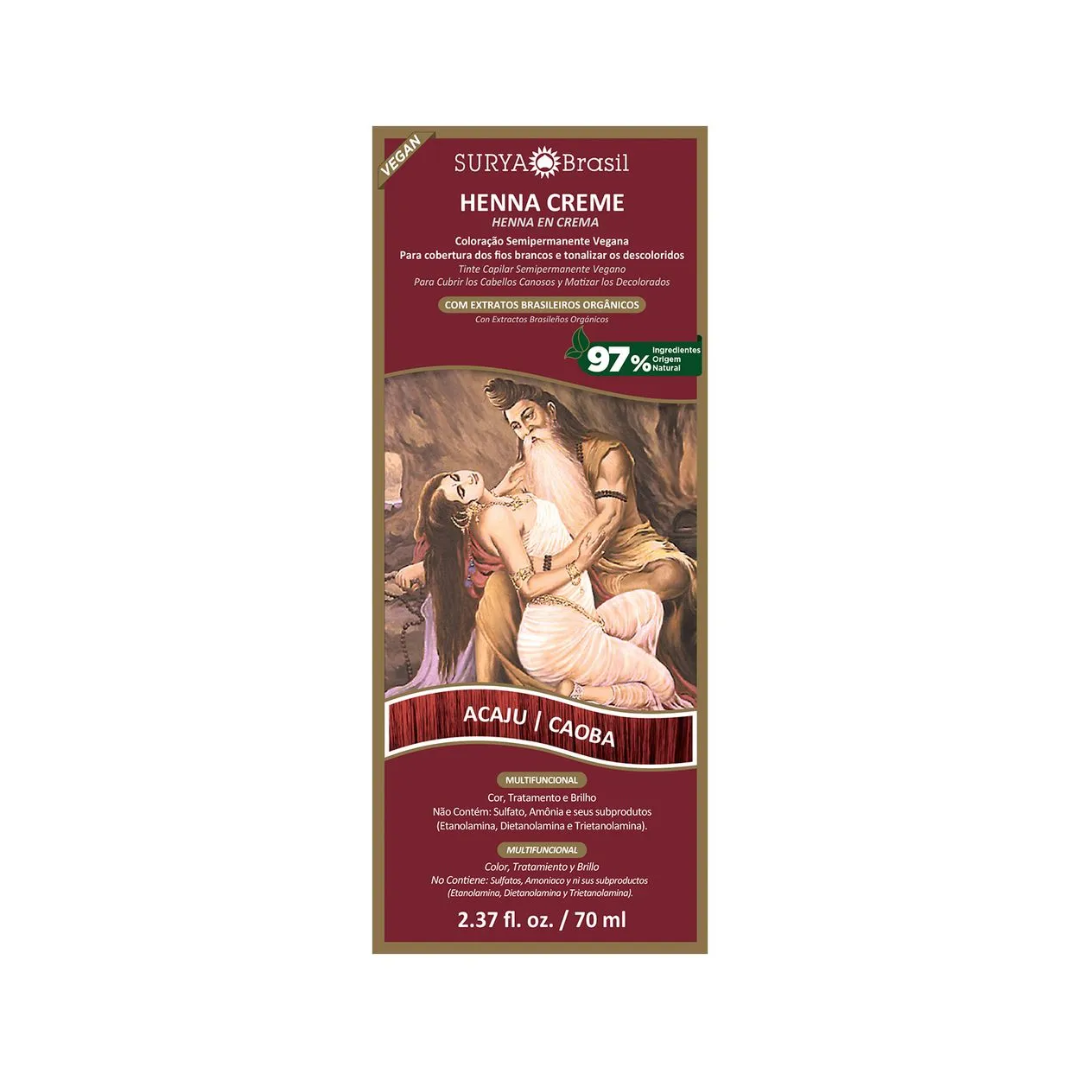 Henna Creme Acaju Surya 70ml