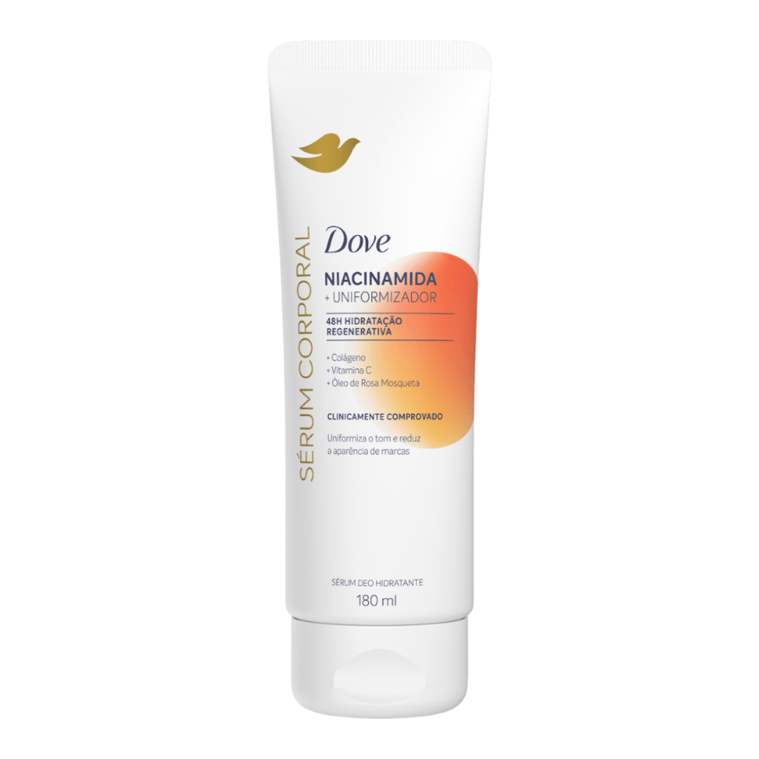 Sérum Deo Hidratante Corporal Niacinamida + Uniformizador Bisnaga Dove 180ml