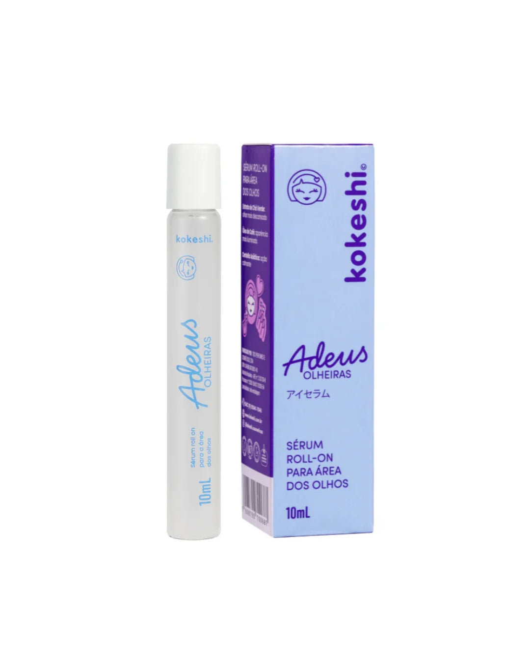 Sérum Roll On Adeus Olheiras Kokeshi 10ml