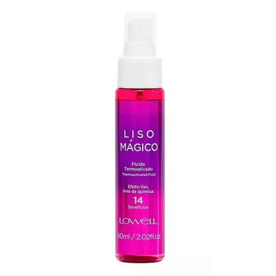 Fluido Termoativado Lowell Liso Mágico 60ml