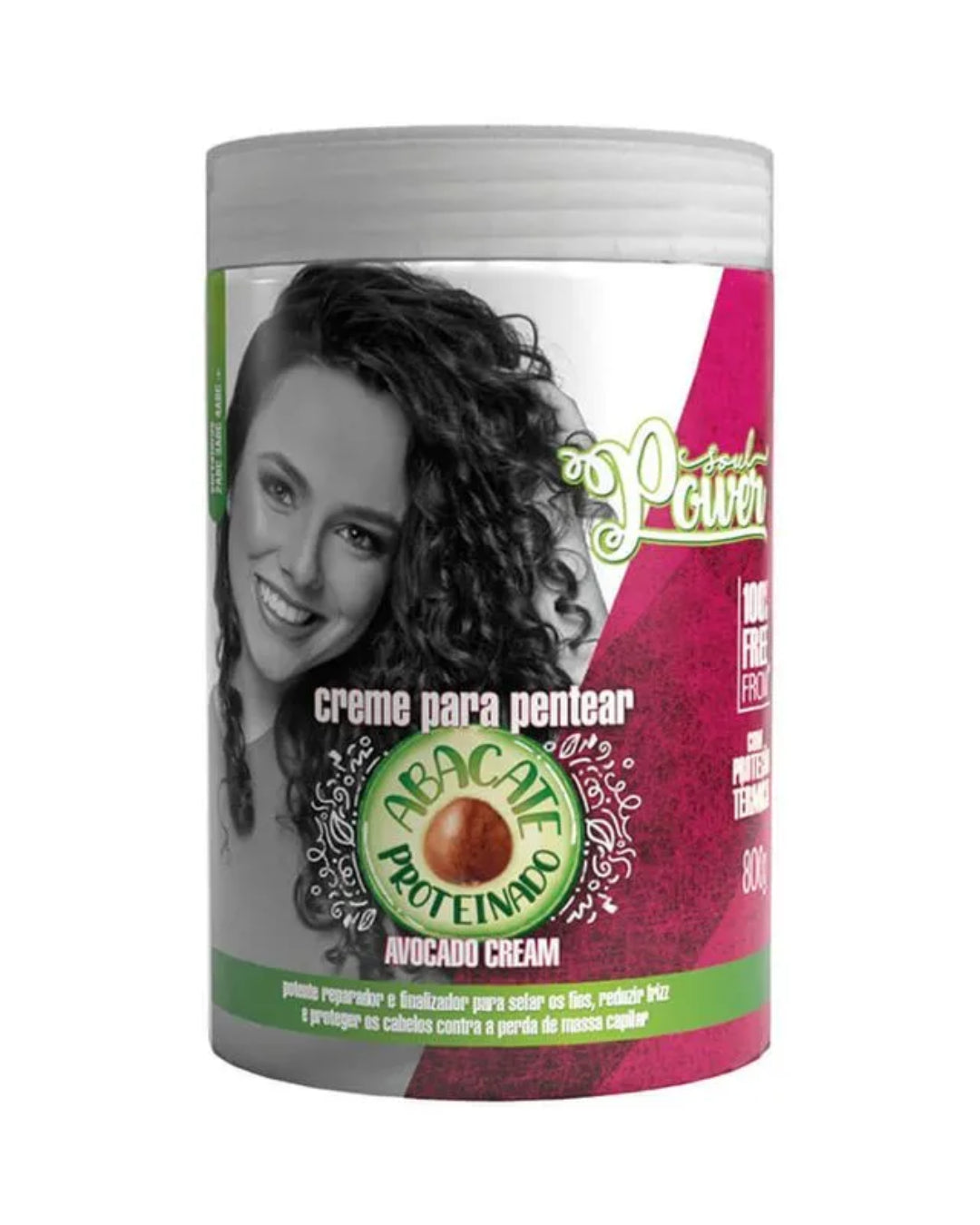 Creme de Pentear Soul Power Abacate Proteinado 800g