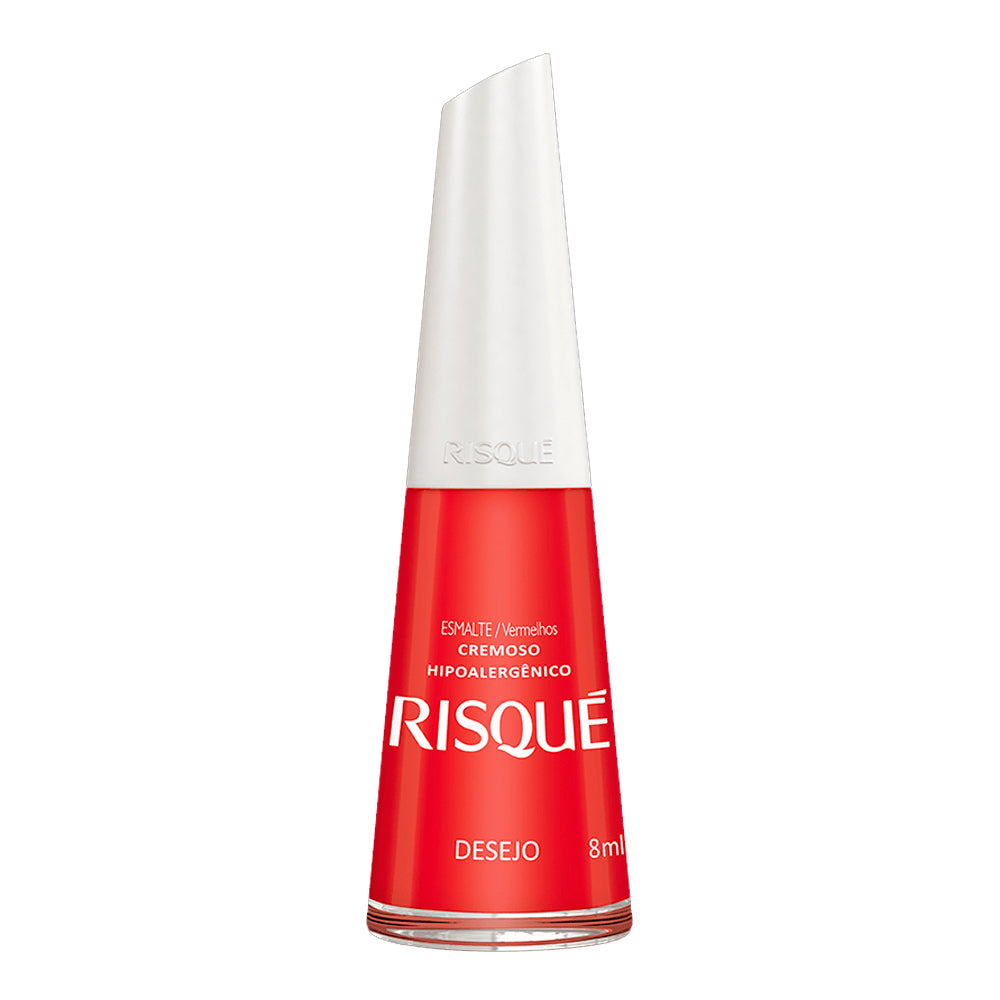 Esmalte Cremoso Risqué Vermelhos Desejo 8ml