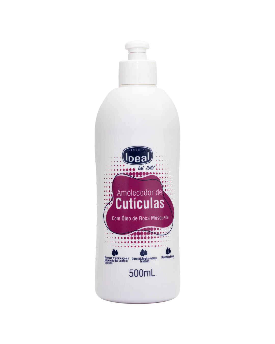 Amolecedor de Cutículas com Óleo Rosa Mosqueta 500mL