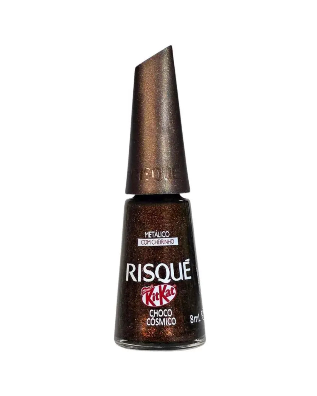 Esmalte Metálico Risqué KitKat Choco Cósmico 8ml