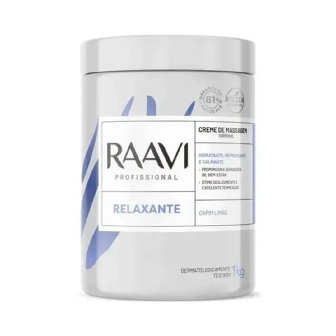 Creme de Massagem Raavi Relaxante 1kg
