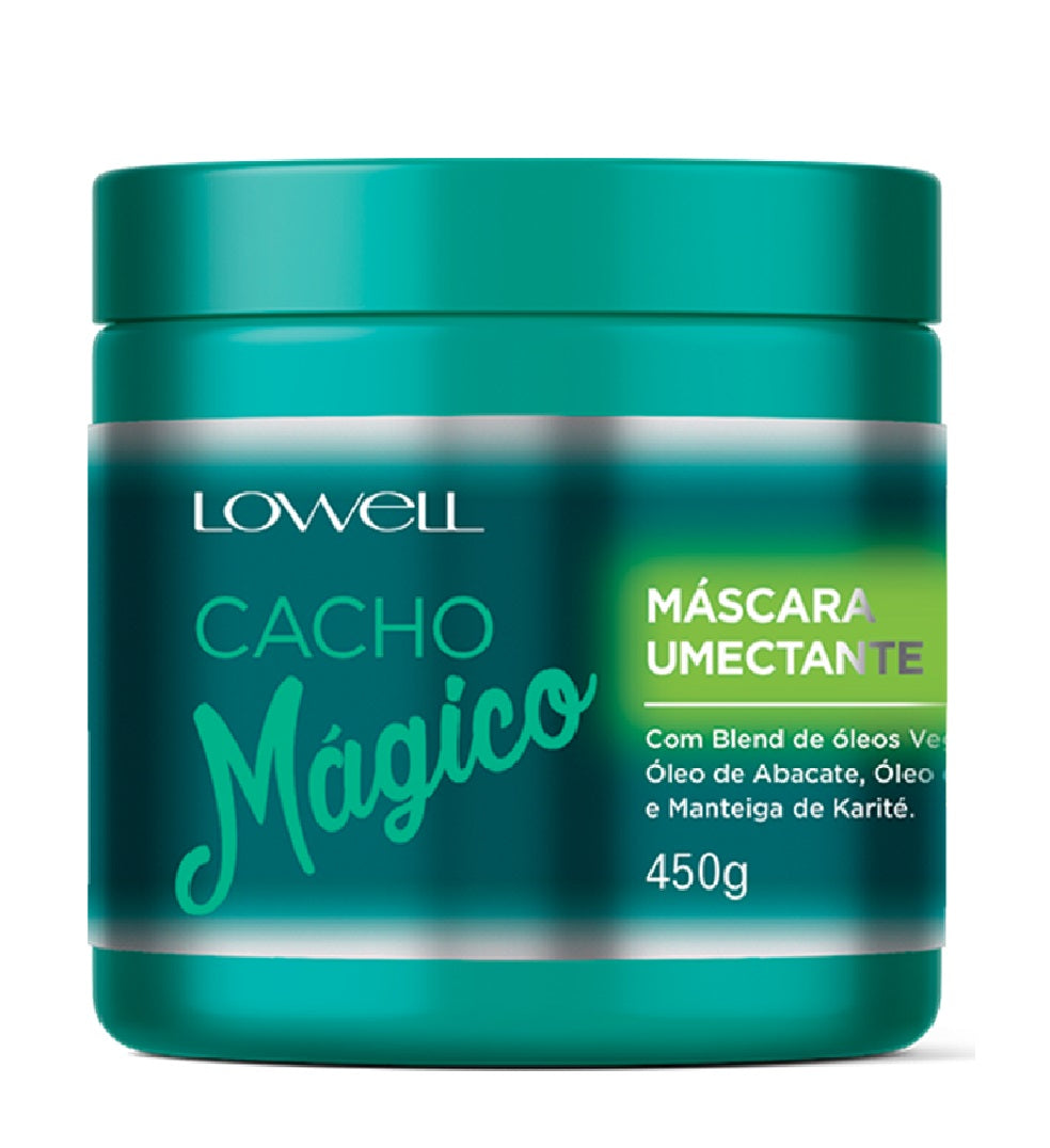 Máscara Capilar Lowell Cacho Mágico Umectante 450g