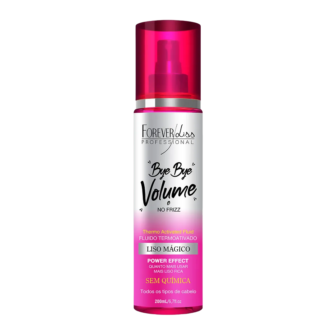 Fluido Forever Liss Bye Bye Volume e No Frizz Liso Mágico 200ml