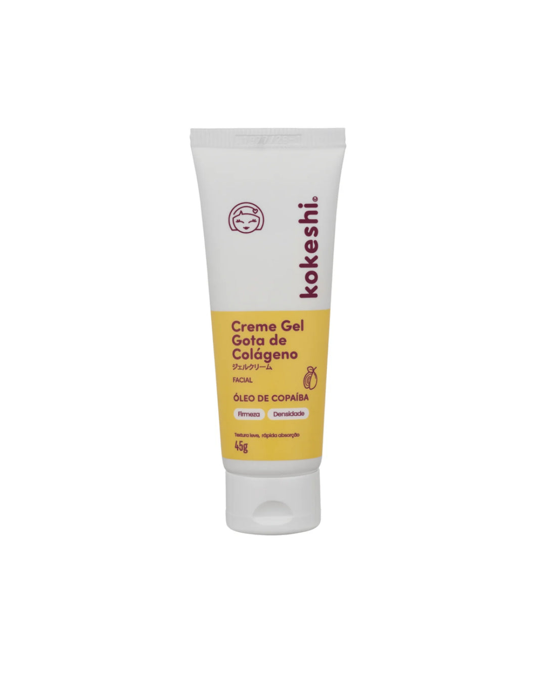 Creme Facial Kokeshi Gel Gota de Colágeno 45g