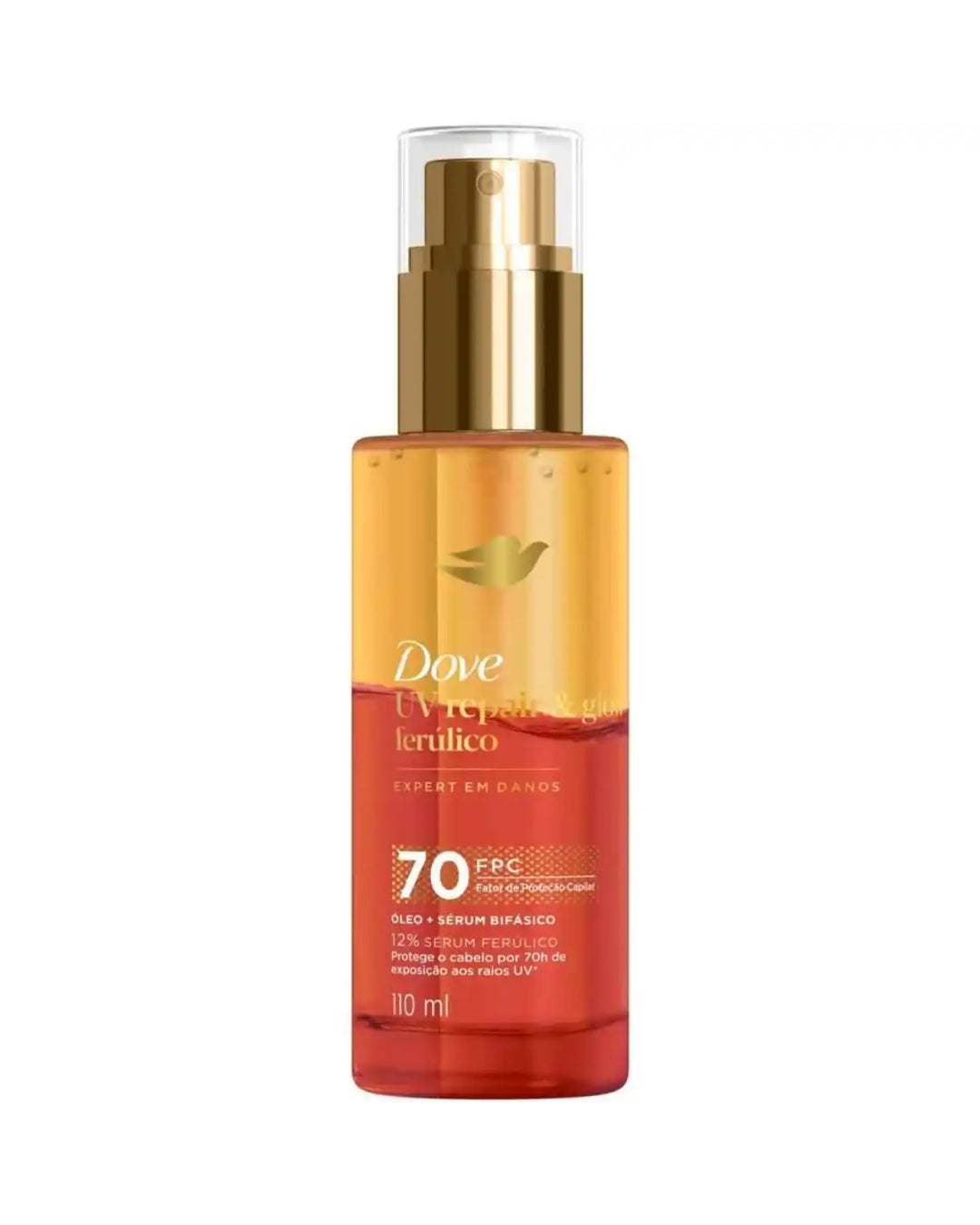 Dove Óleo Sérum Bifásico Uv Repair e Glow Ferúlico 110ml