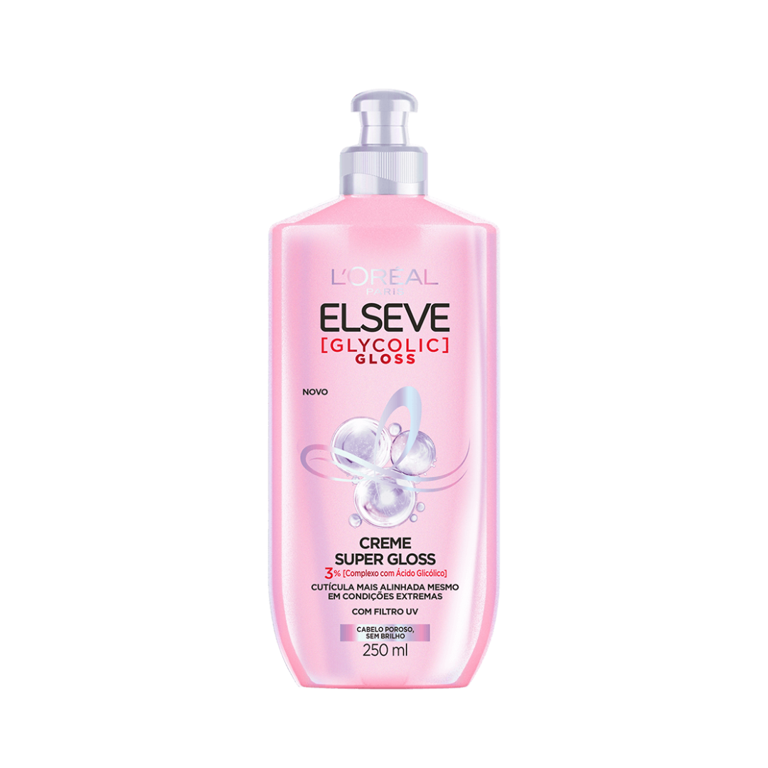 Creme de Pentear Elseve Glycolic Gloss - 250ml