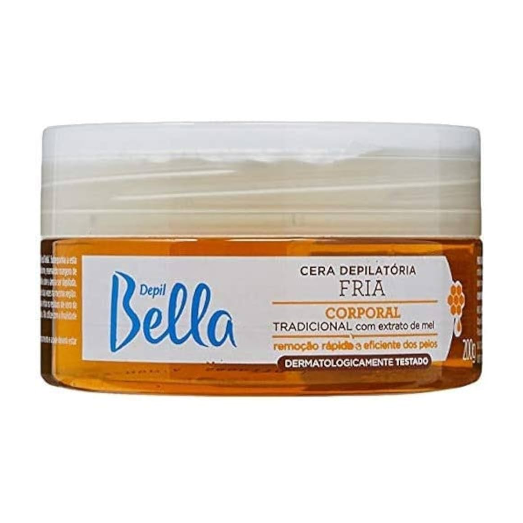 Cera Depilatória Fria Depil Bella Pote 200g