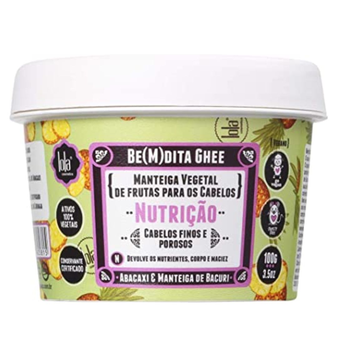 Manteiga Vegetal Lola Be(M)dita Ghee Nutrição 100g