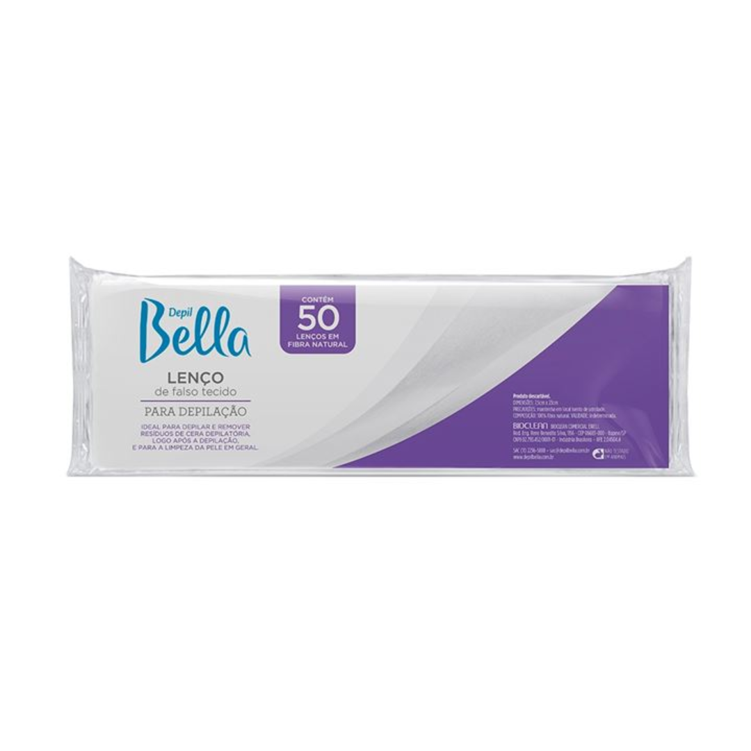 Depil Bella Papel Depilação Gran Style 50 Folhas
