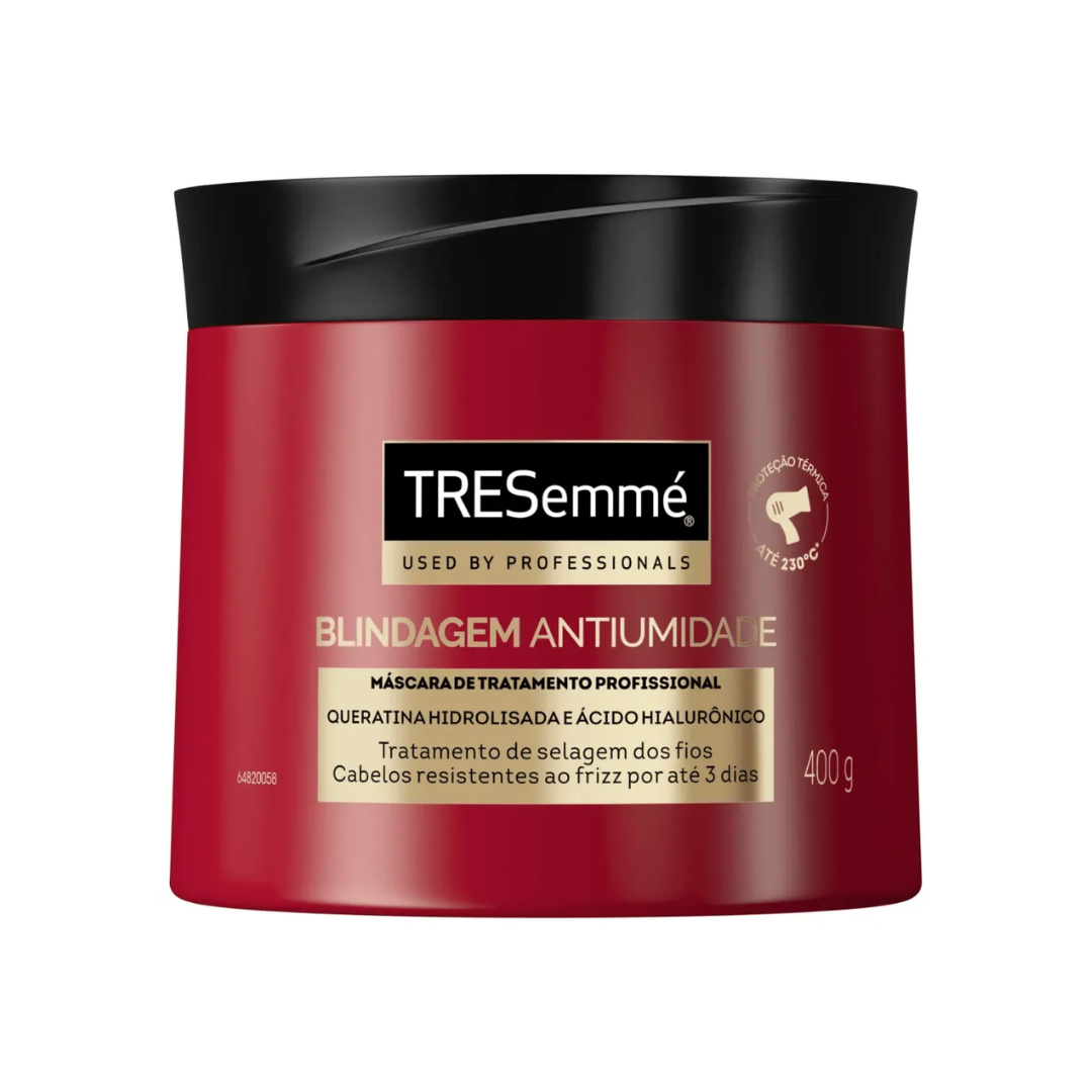 Máscara de Tratamento Blindagem Antiumidade Tressemé 400g