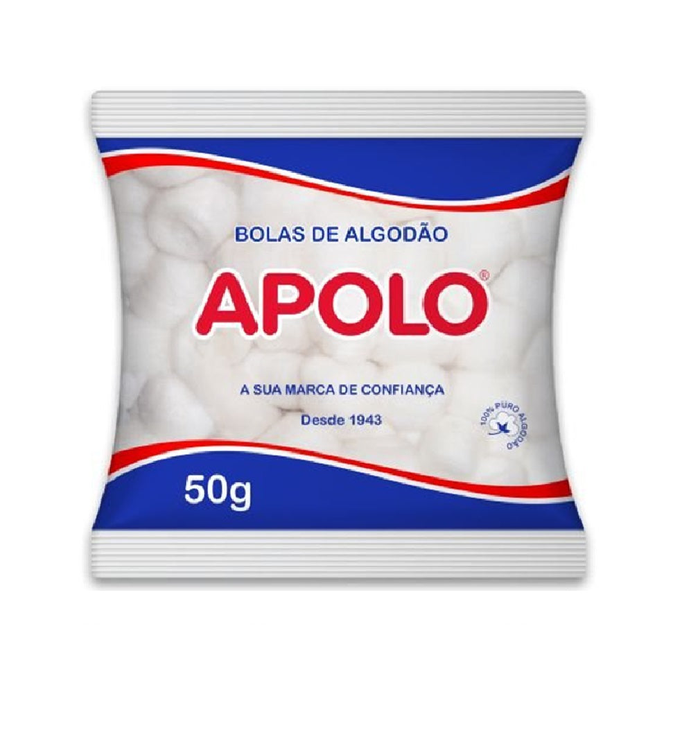 Algodão Apolo Branco Bola 50G