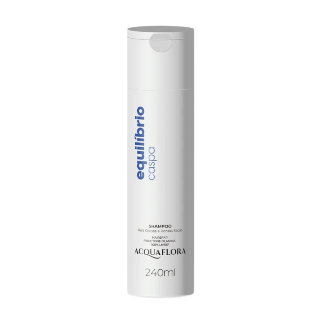 Shampoo Acquaflora Equilíbrio Caspa Secos ou Danificados 240ml