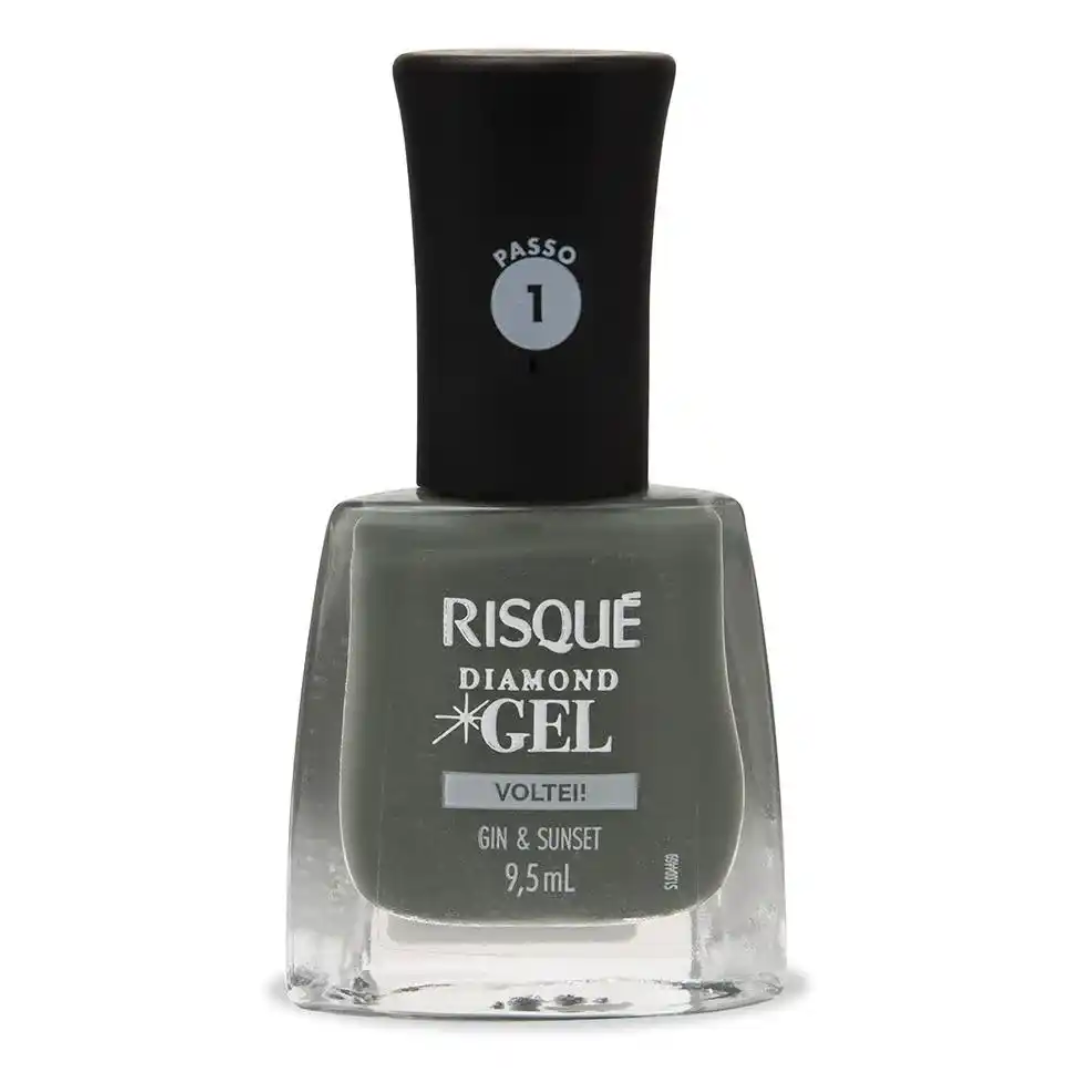 Esmalte Cremoso Risqué Diamond Gel Mix & Drinks