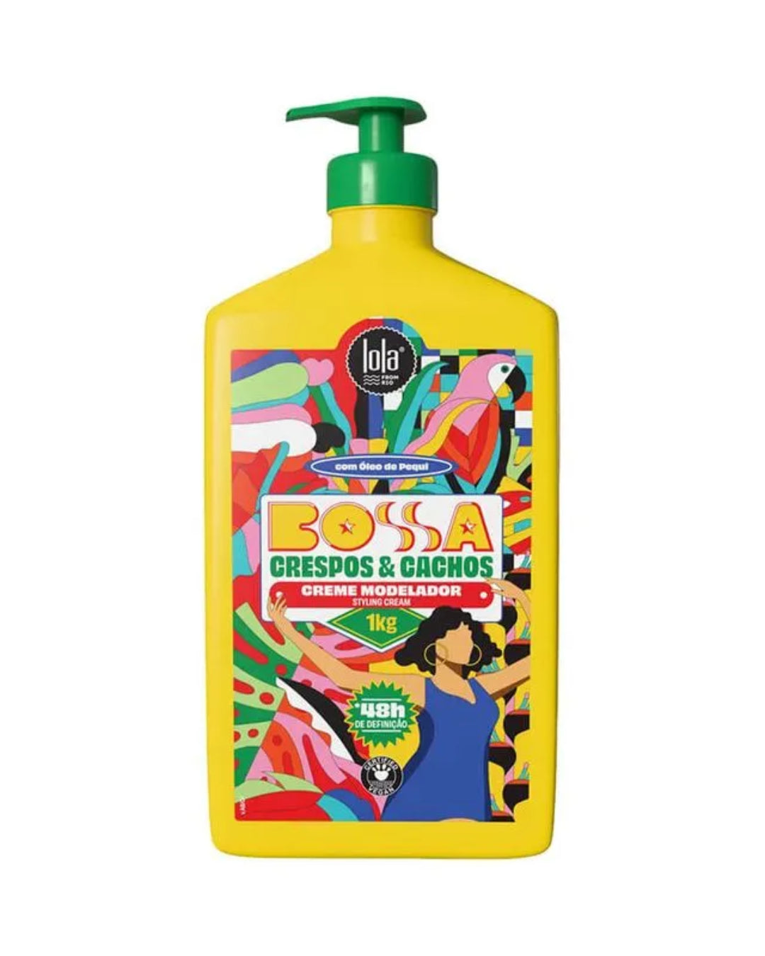 Creme Modelador Lola Bossa Crespos e Cachos 1kg