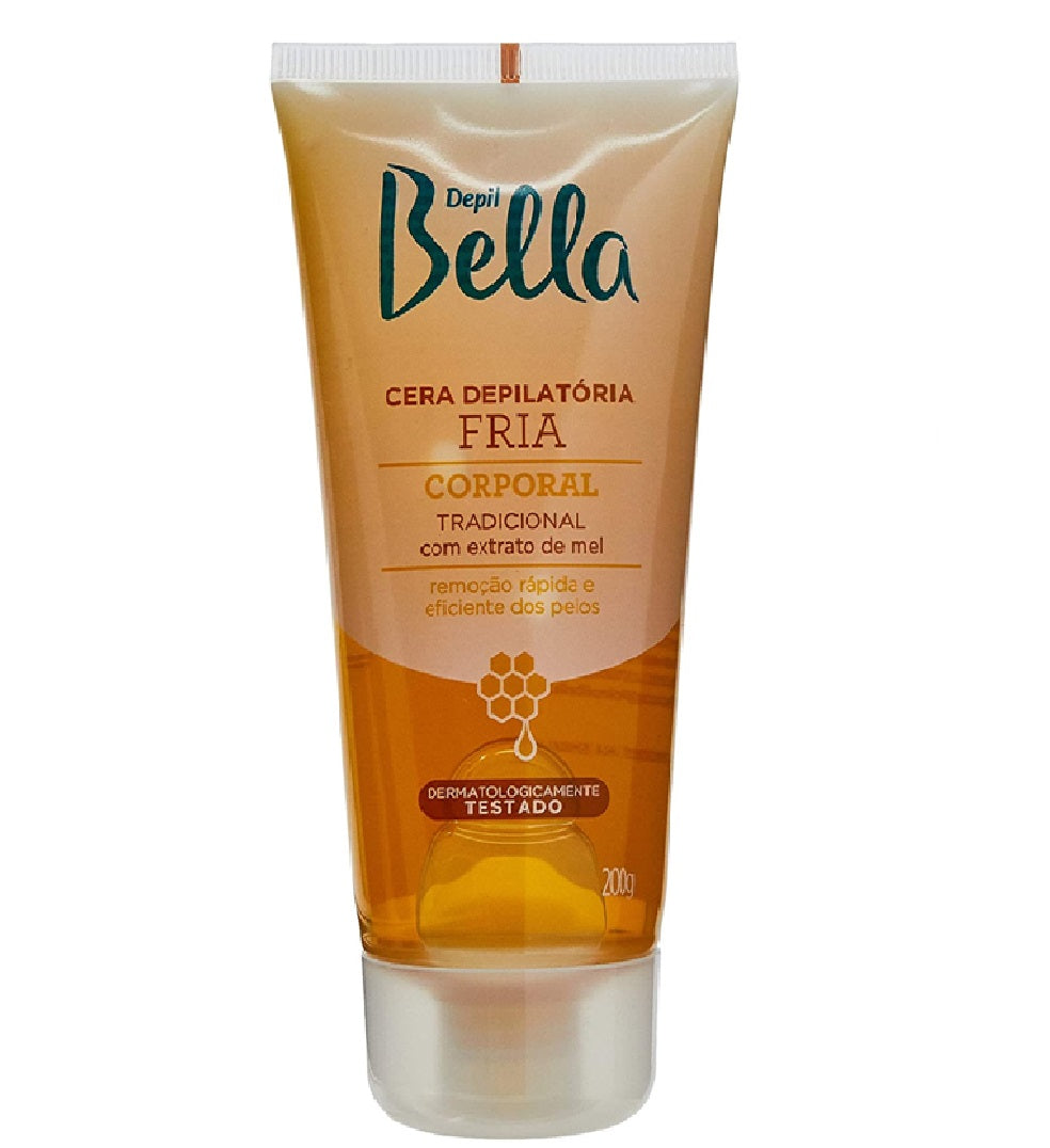 Cera Depilatória Fria Depil Bella Bisnaga 200g