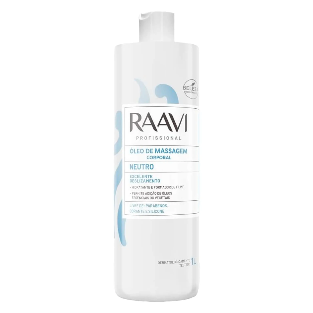 Óleo de Massagem Raavi  Neutro 1L