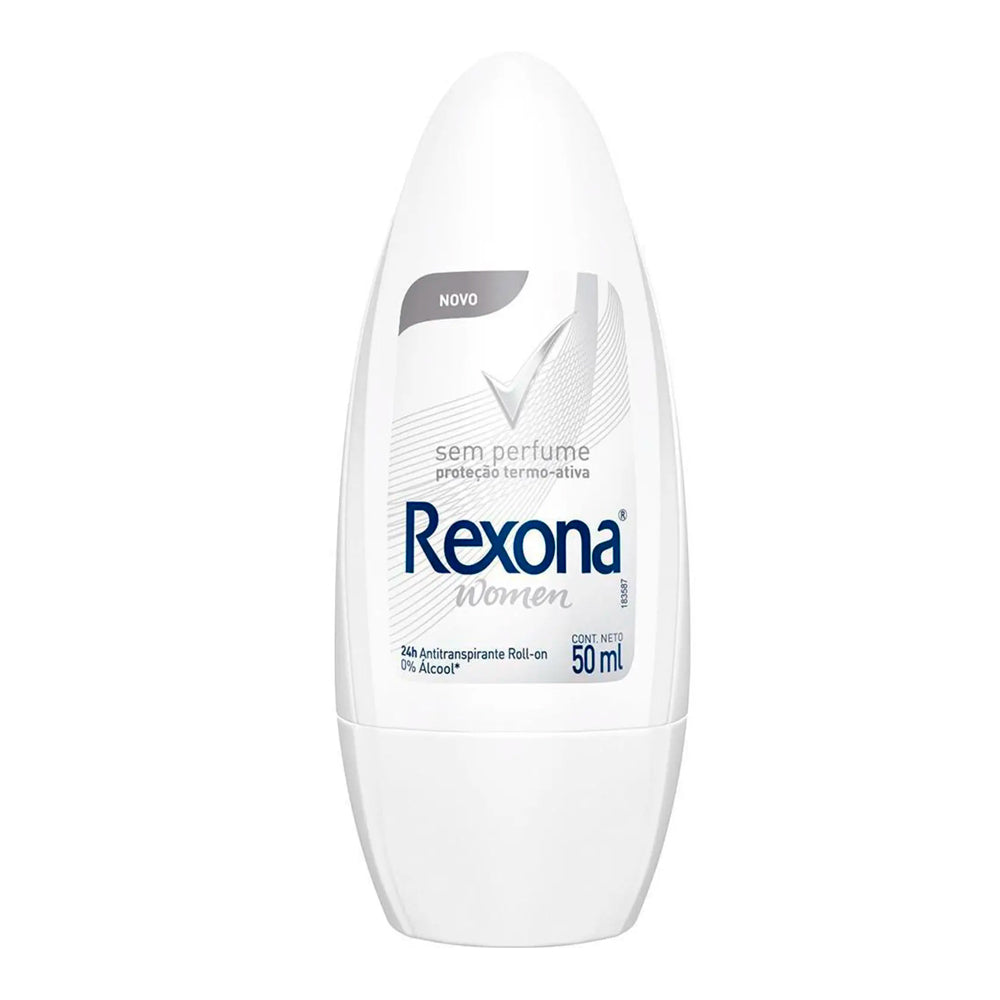 Desodorante Antitranspirante Rollon Rexona Women Sem Perfume 50ml