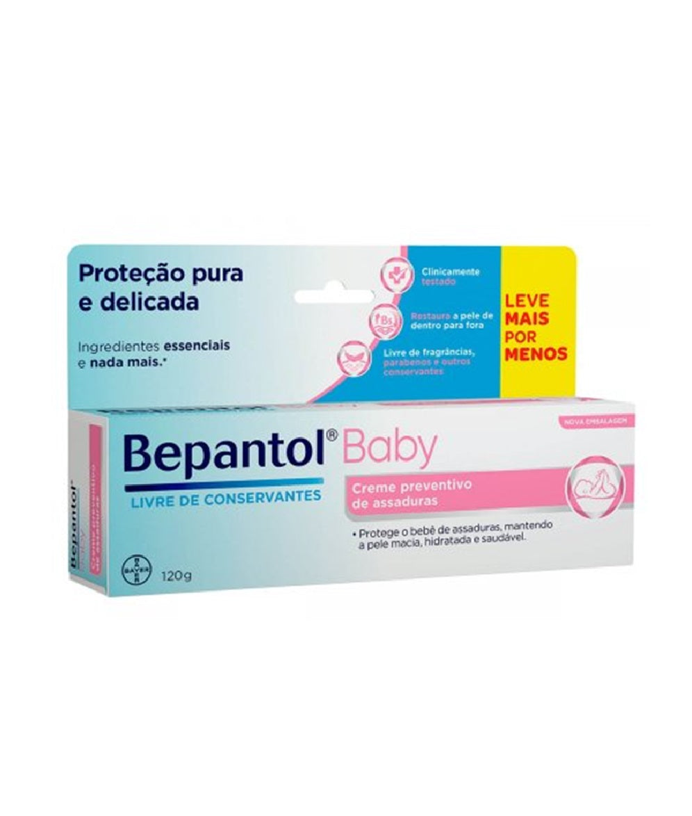 Creme Preventivo De Assaduras Bepantol Baby 120g