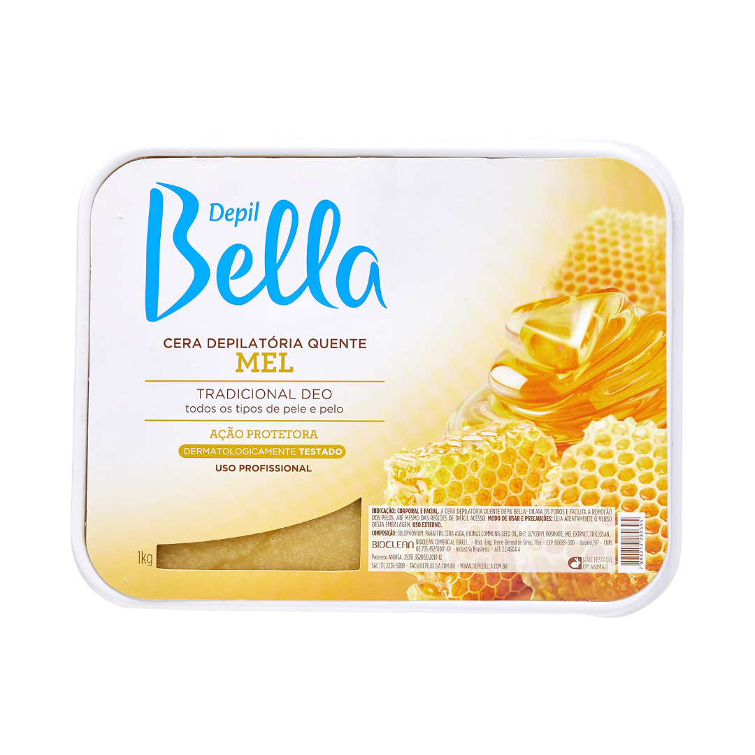 Cera Quente Em Barra Depil Bella Mel Deo 1Kg