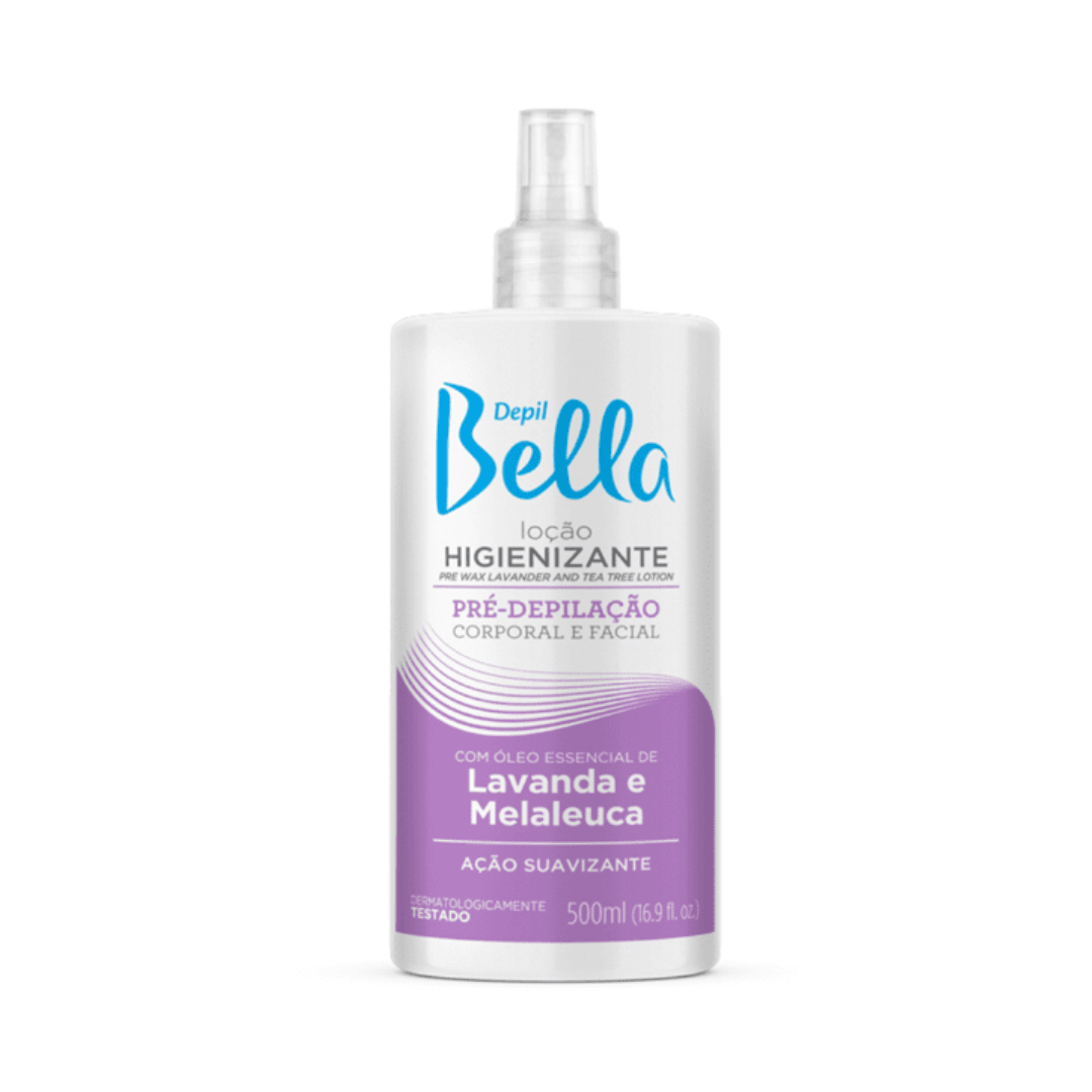 Loção Higienizante Lavanda e Melaleuca Depil Bella 500ml