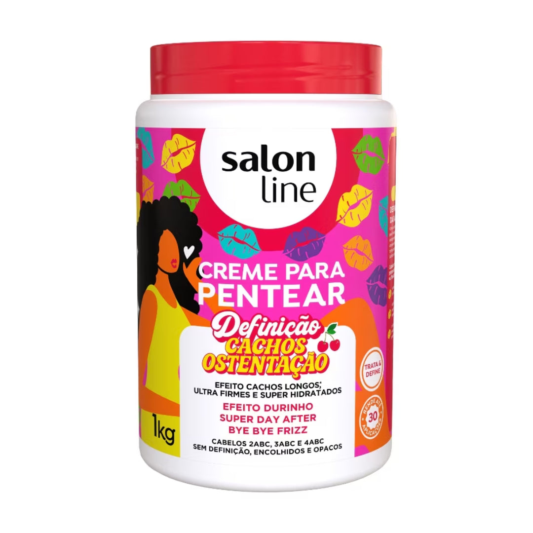 Creme para Pentear Salon Line Def Cachos Ostentação 1kg
