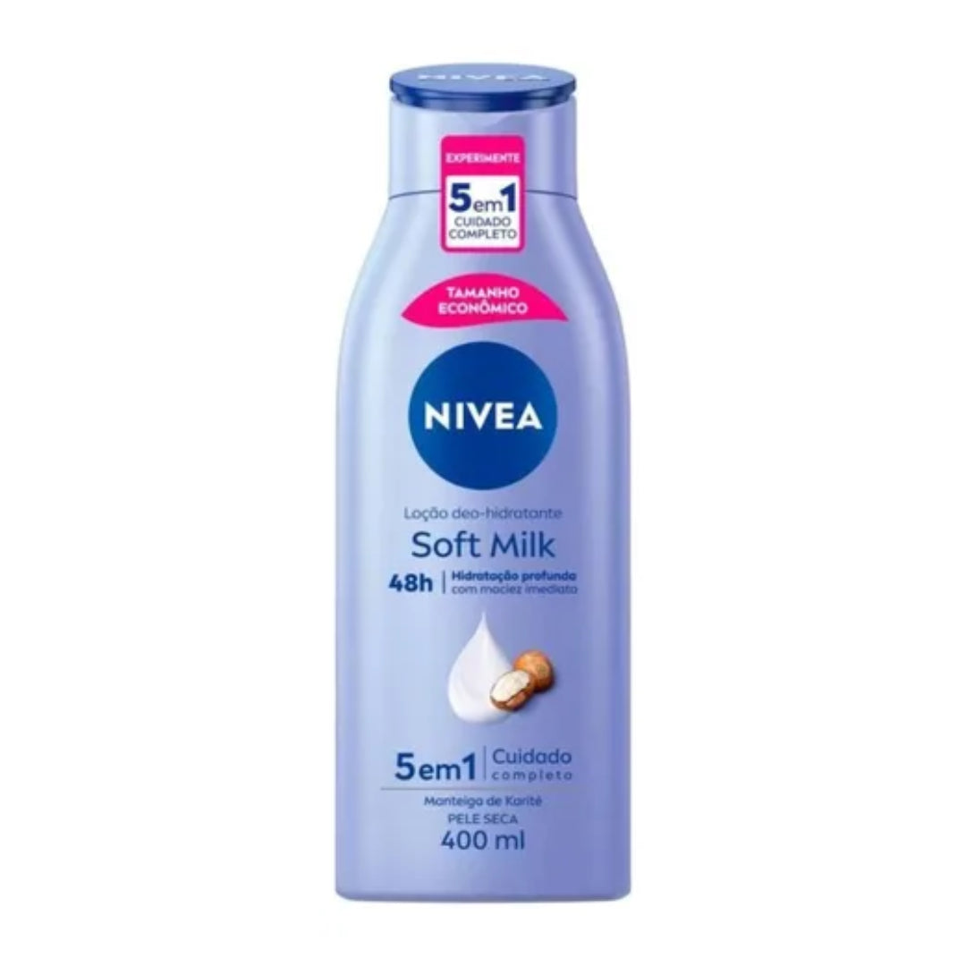 Hidratante Corporal Nivea Soft Milk 400ml