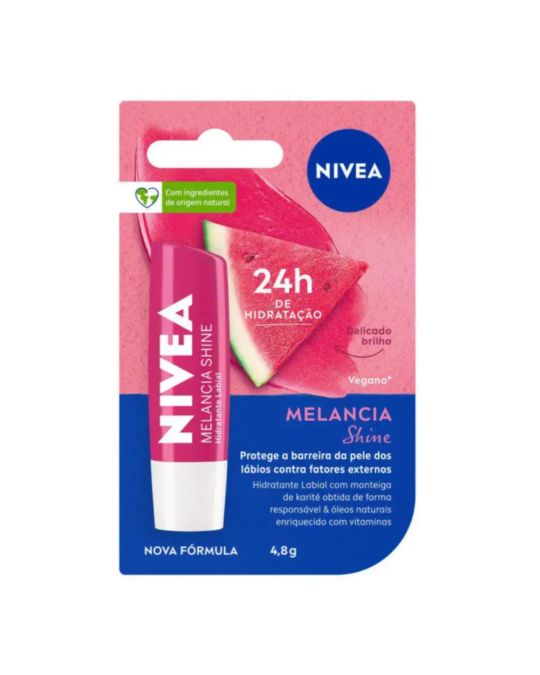Hidratante Labial Nivea Melancia Shine