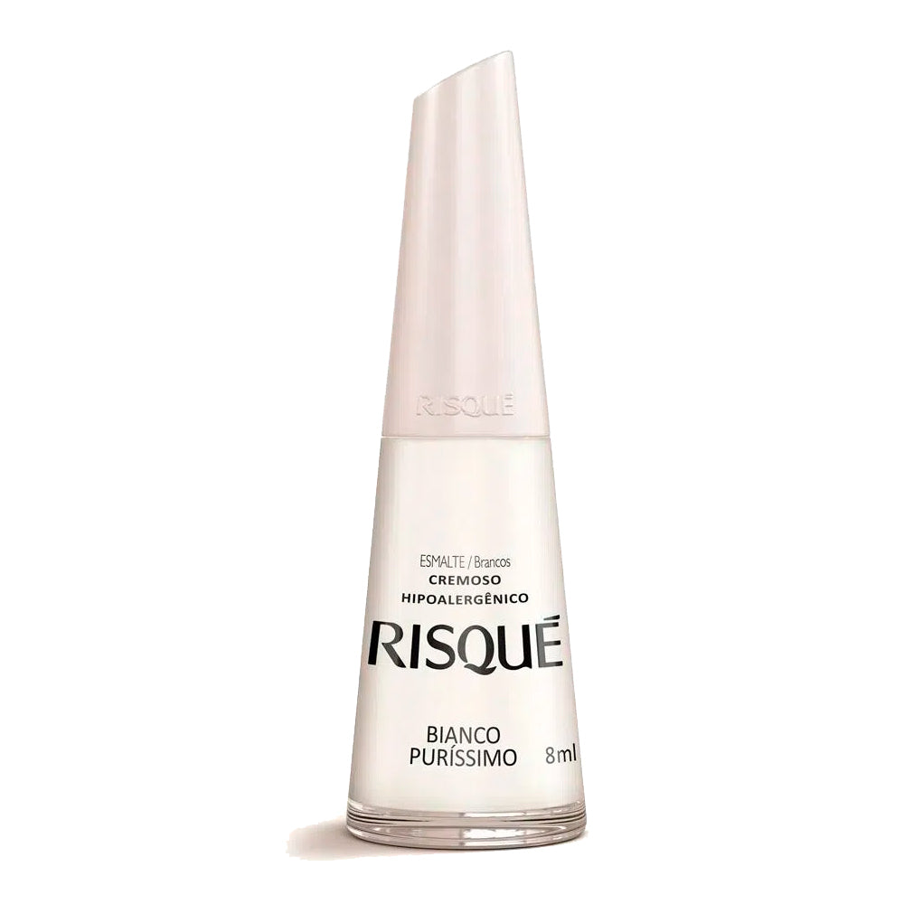 Esmalte Cremoso Risqué Bianco Puríssimo 8ml