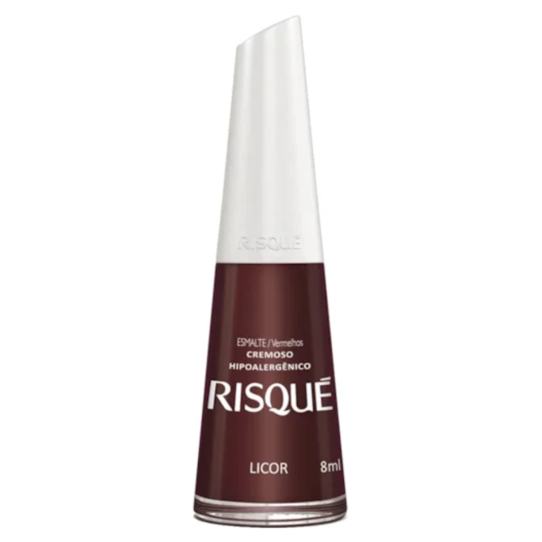 Esmalte Cremoso Risqué Vermelhos Licor 8ml