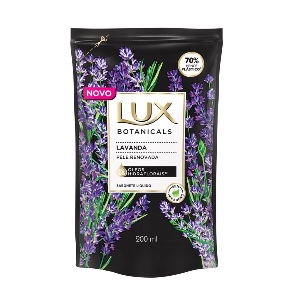 Sabonete Liquido Lux Refil Lavanda 200ml