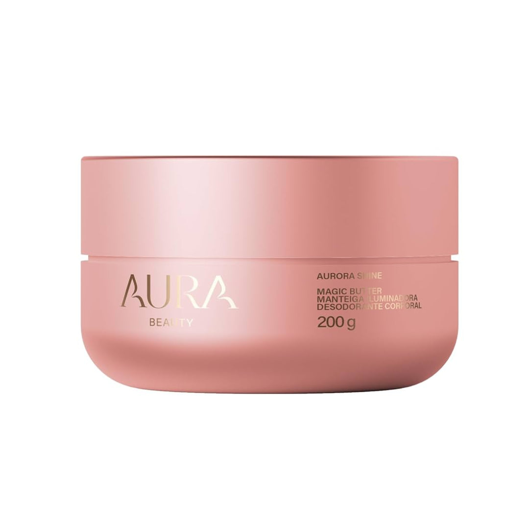 Manteiga Aura Iluminadora Aurora Shine  200g