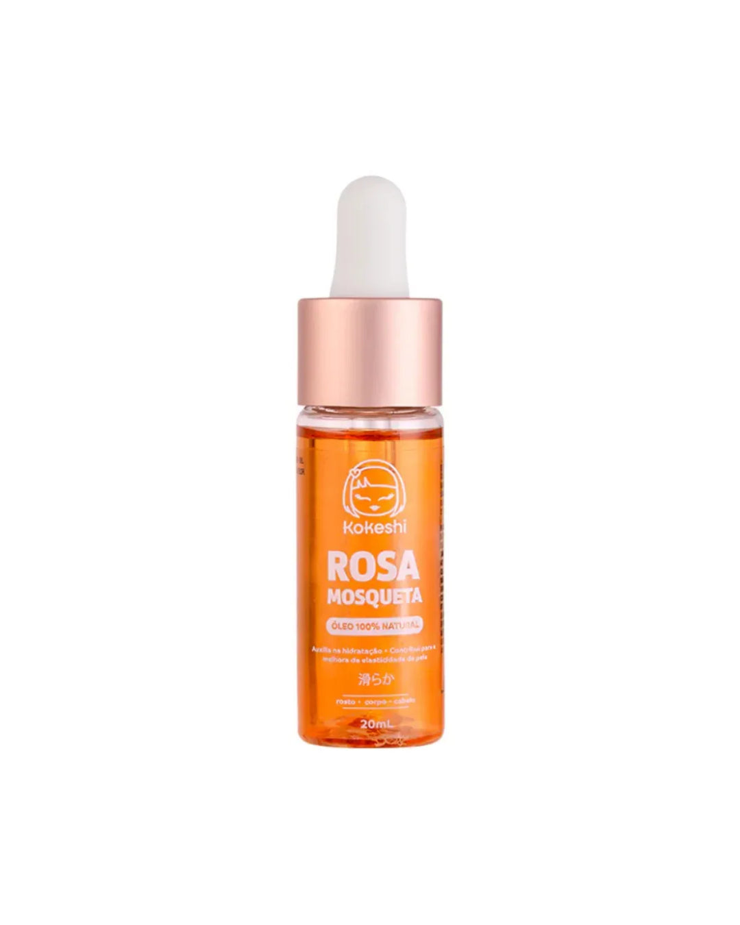 Óleo Natural Rosa Mosqueta Kokeshi 20ml